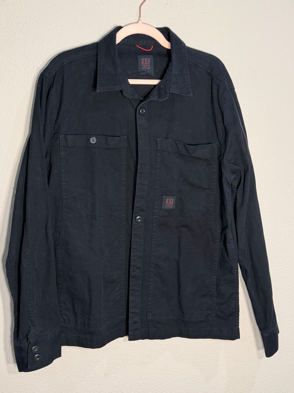 Topo Designs Black Lightweight Shirt Jacket